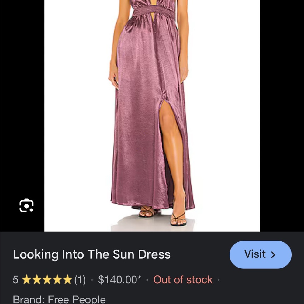Free People Purple Maxi Dress